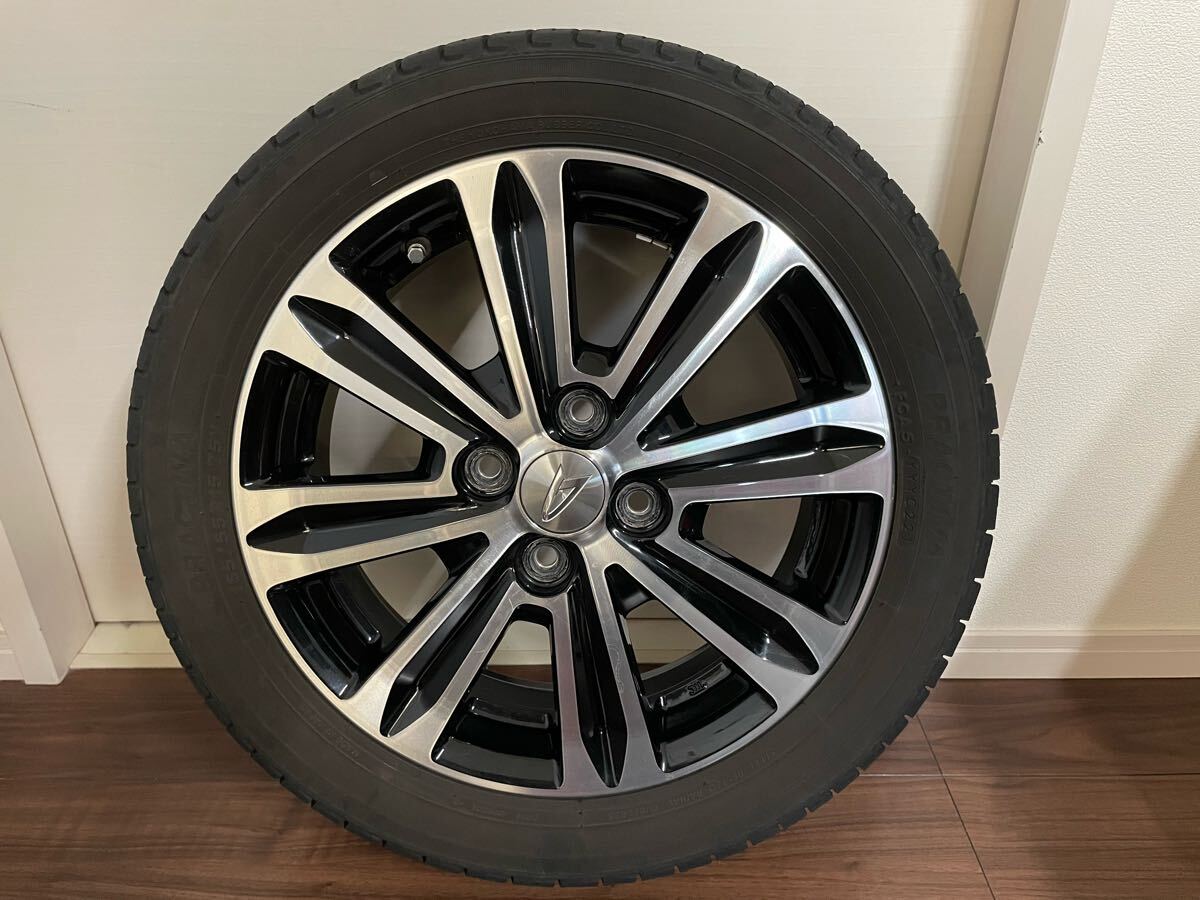 1円スタート ダイハツ純正 15インチ タイヤホイールセット 4本 1円スタート ダイハツ純正 15インチ タイヤホイールセット 4本