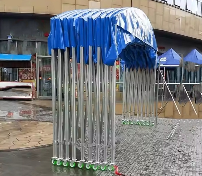 移動テント倉庫 間口8m 奥行10m 高さ4m 四面生地(カーテン1面 移動テント倉庫 間口8m 奥行10m 高さ4m 四面生地(カーテン1面