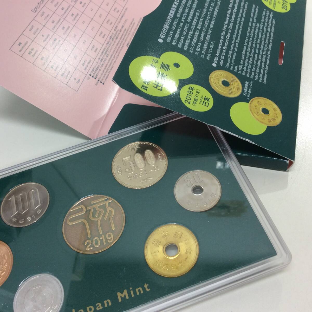 □1726 2019年 ミントセット JAPAN MINT 貨幣セット 平成31年 □1726 2019年 ミントセット JAPAN MINT 貨幣セット 平成31年
