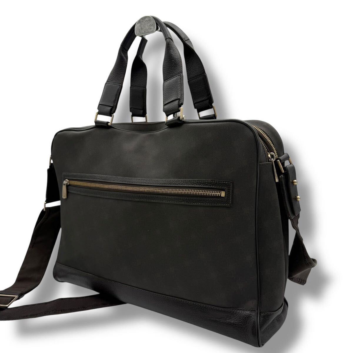 18【極美品】dunhill ダンヒル D8 2way メンズ ビジネスバッグ 18【極美品】dunhill ダンヒル D8 2way メンズ ビジネスバッグ
