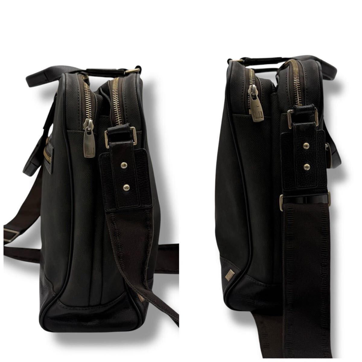 18【極美品】dunhill ダンヒル D8 2way メンズ ビジネスバッグ 18【極美品】dunhill ダンヒル D8 2way メンズ ビジネスバッグ