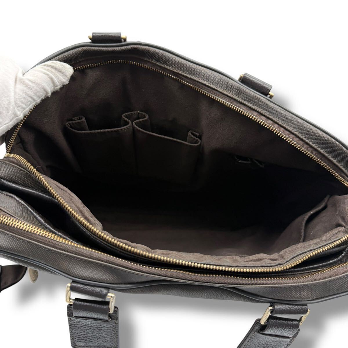 18【極美品】dunhill ダンヒル D8 2way メンズ ビジネスバッグ 18【極美品】dunhill ダンヒル D8 2way メンズ ビジネスバッグ