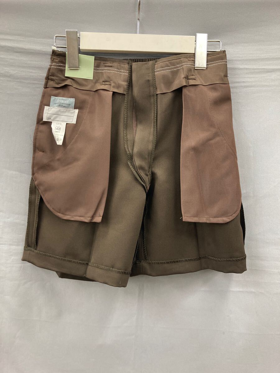 32-3 Catch 制服 ズボン パンツ 140 B サイズ ブラウン スクール ユニフォーム 短パン 半ズボン スラックス 學(xué)生服 YKK ファスナー