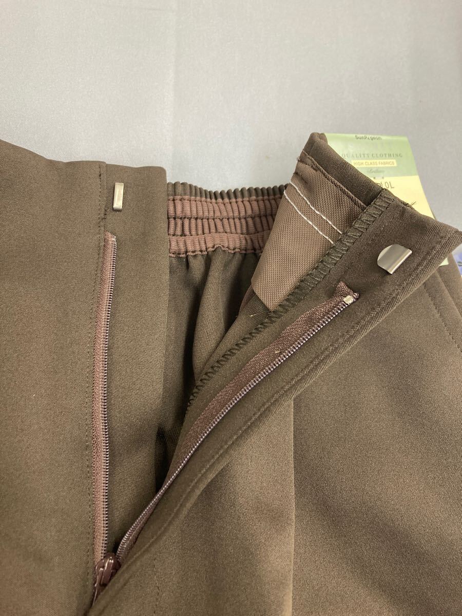32-3 Catch 制服 ズボン パンツ 140 B サイズ ブラウン スクール ユニフォーム 短パン 半ズボン スラックス 學(xué)生服 YKK ファスナー