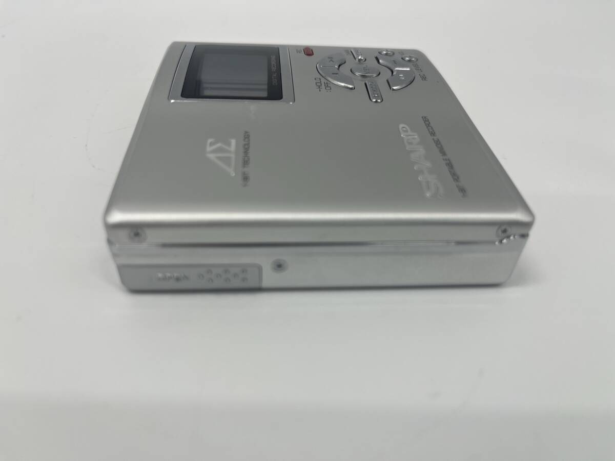 5712】SHARP シャープ ポータブル MDプレイヤー MD-DR7-S MD 5712】SHARP シャープ ポータブル MDプレイヤー MD-DR7-S MD