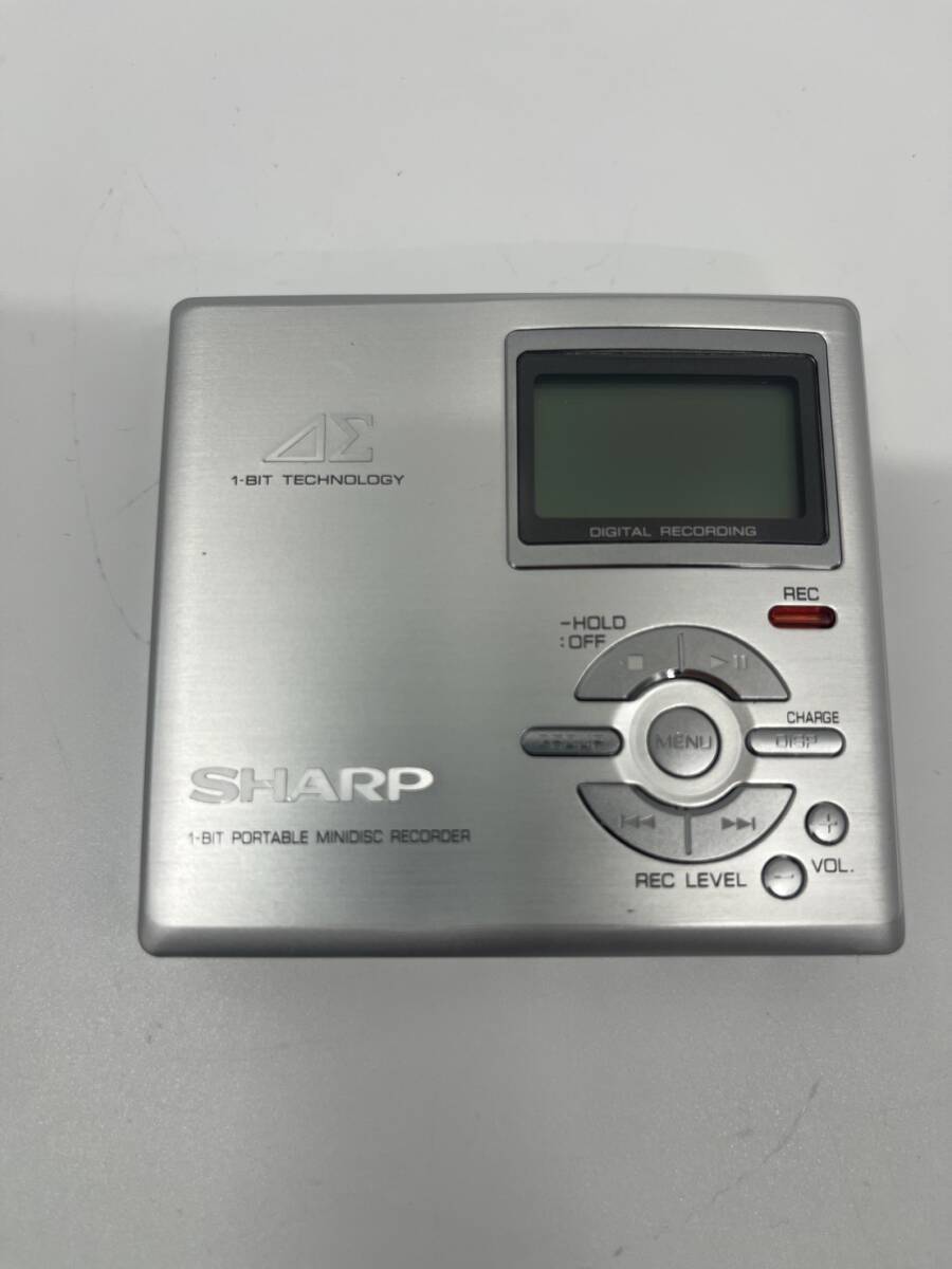 5712】SHARP シャープ ポータブル MDプレイヤー MD-DR7-S MD 5712】SHARP シャープ ポータブル MDプレイヤー MD-DR7-S MD
