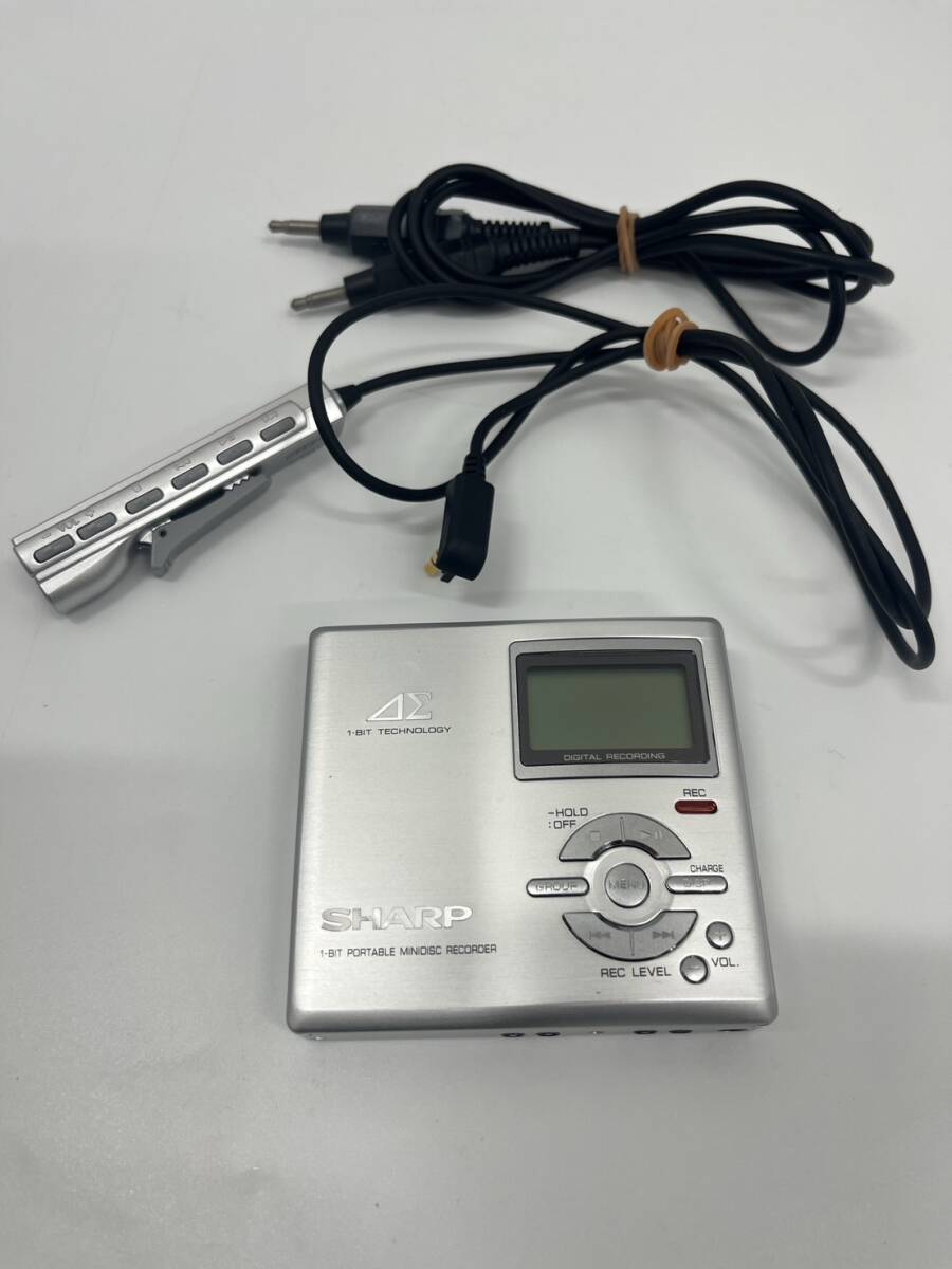 5712】SHARP シャープ ポータブル MDプレイヤー MD-DR7-S MD 5712】SHARP シャープ ポータブル MDプレイヤー MD-DR7-S MD