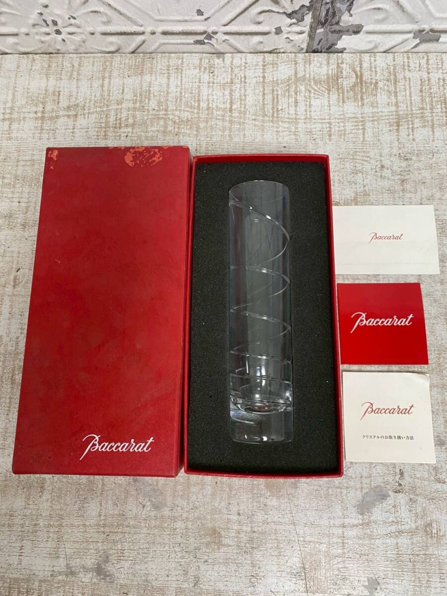 ☆a-141 バカラ Baccarat 一輪挿し 花入れ フラワーベース ☆a-141 バカラ Baccarat 一輪挿し 花入れ フラワーベース