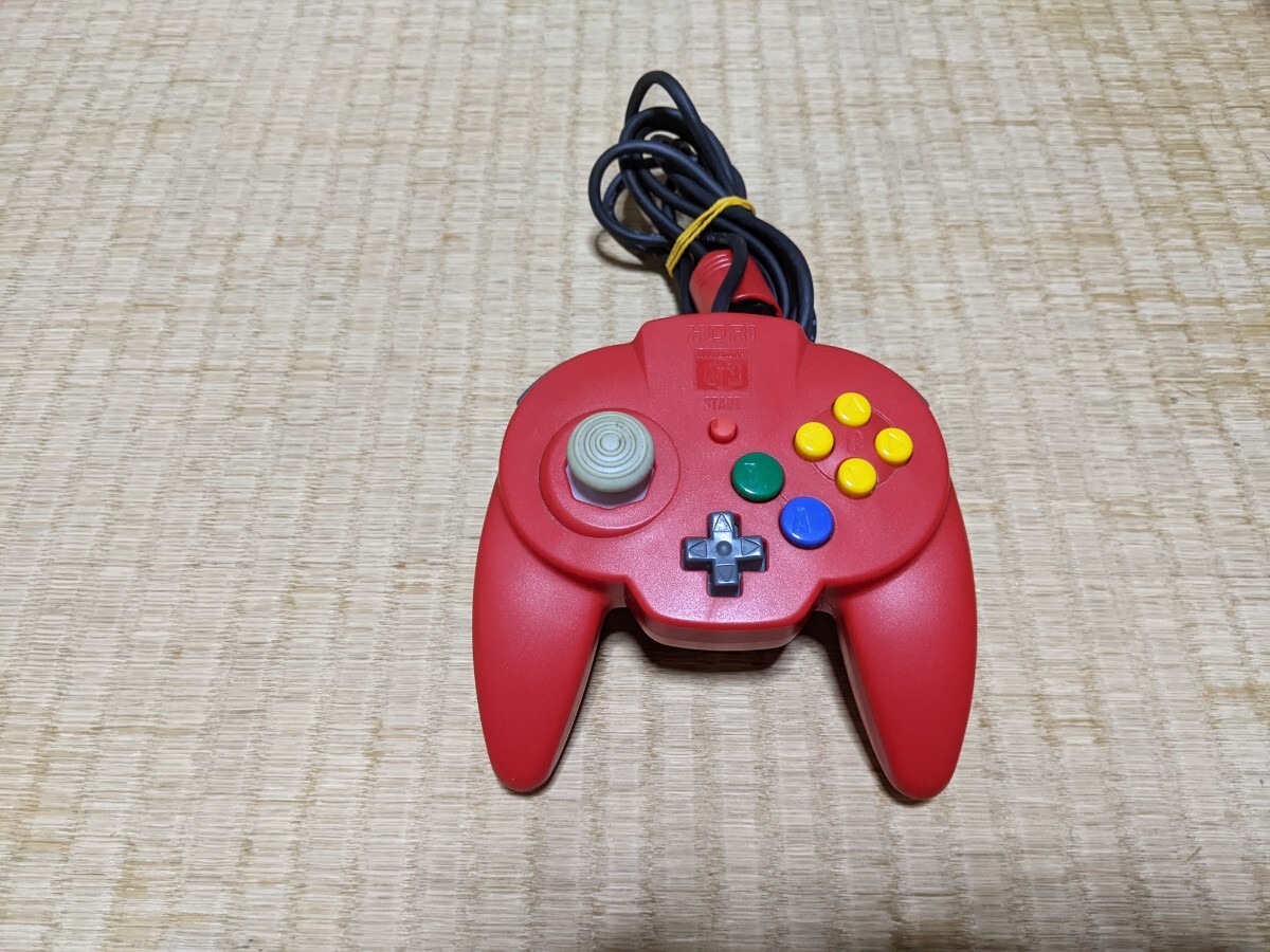 ニンテンドー64 コントローラー ホリパッドミニ レッド(本体 ニンテンドー64 コントローラー ホリパッドミニ レッド(本体