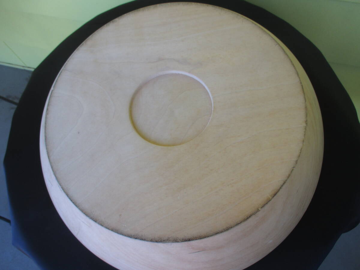 ★こね鉢 　木制　コネ鉢 ソバうどん 打ち道具 古道具 古民蕓　 ヒビ有 練り鉢 　外徑37.5　內(nèi)徑33.5㎝　高9.5㎝　重2250? 現(xiàn)狀品