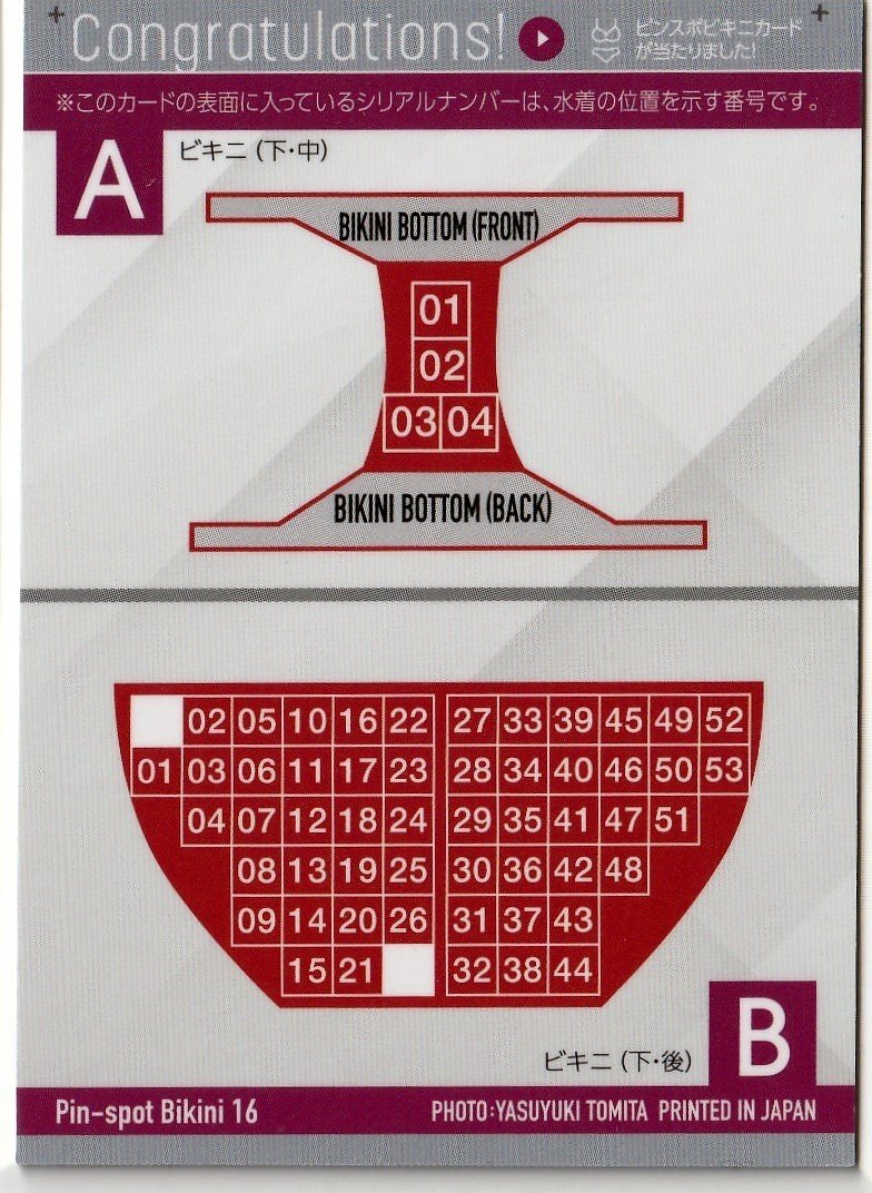 [Hit's глициния ....Vol.3]1/4 булавка spo бикини карта 16( хлеб ti центральный максимально высокий часть ) коллекционная карточка 