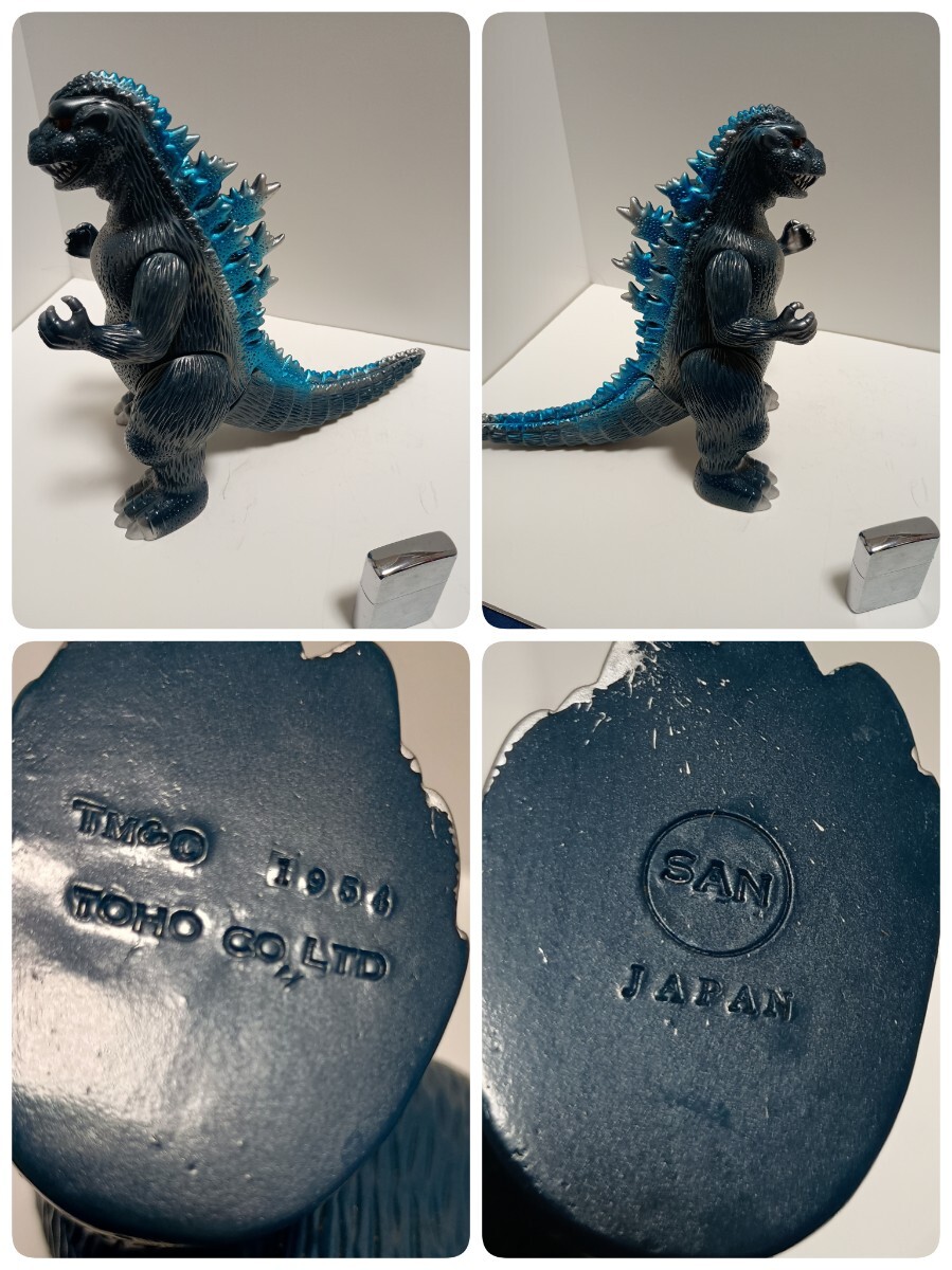 ☆マルサン ソフビ ゴジラ3体セット 復刻 初代 逆襲版 メタリカ ☆マルサン ソフビ ゴジラ3体セット 復刻 初代 逆襲版 メタリカ