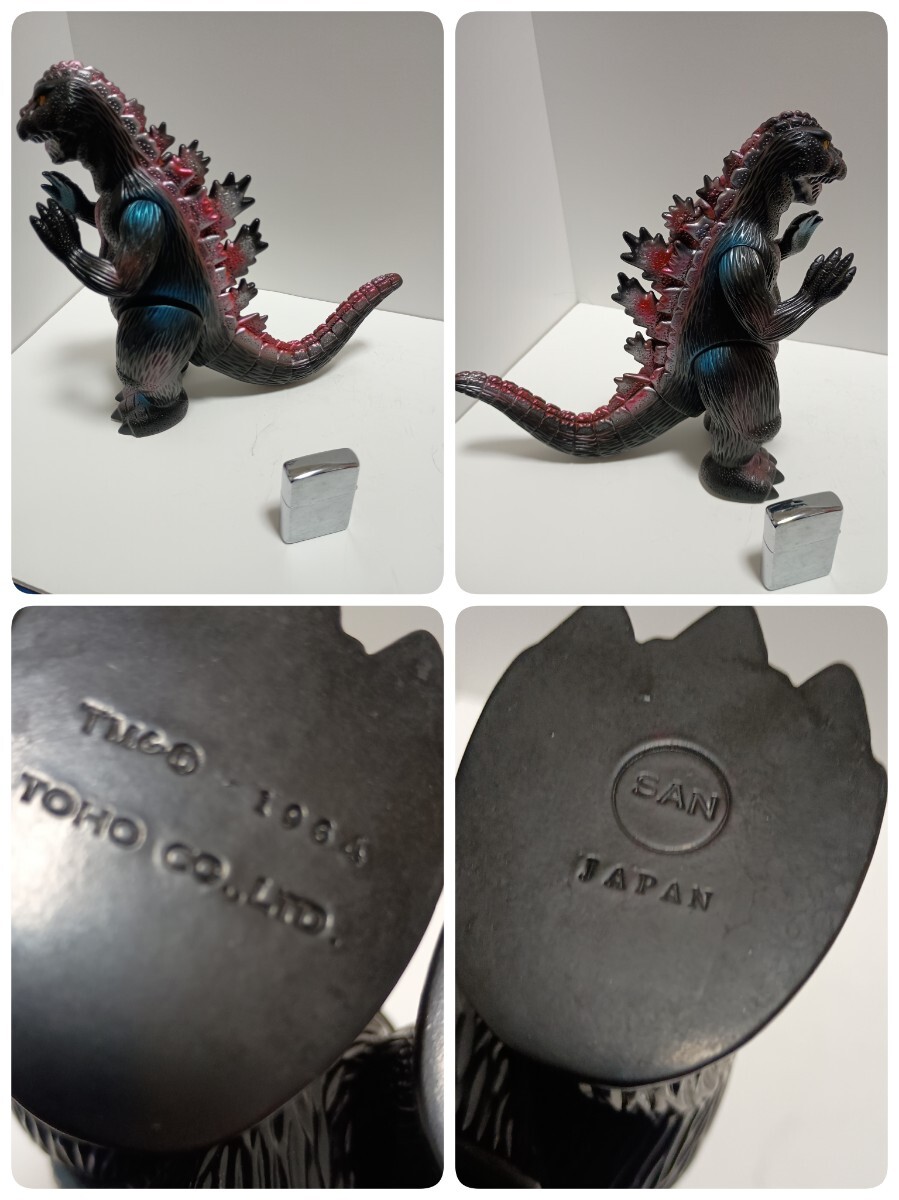 ☆マルサン ソフビ ゴジラ3体セット 復刻 初代 逆襲版 メタリカ ☆マルサン ソフビ ゴジラ3体セット 復刻 初代 逆襲版 メタリカ