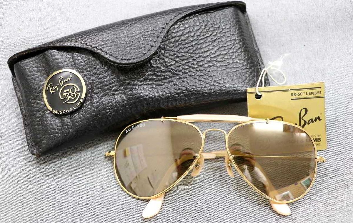 1円~【サングラス】極備品 Ray-Ban 50 1937-1987 レイバン THE 1円~【サングラス】極備品 Ray-Ban 50 1937-1987 レイバン THE