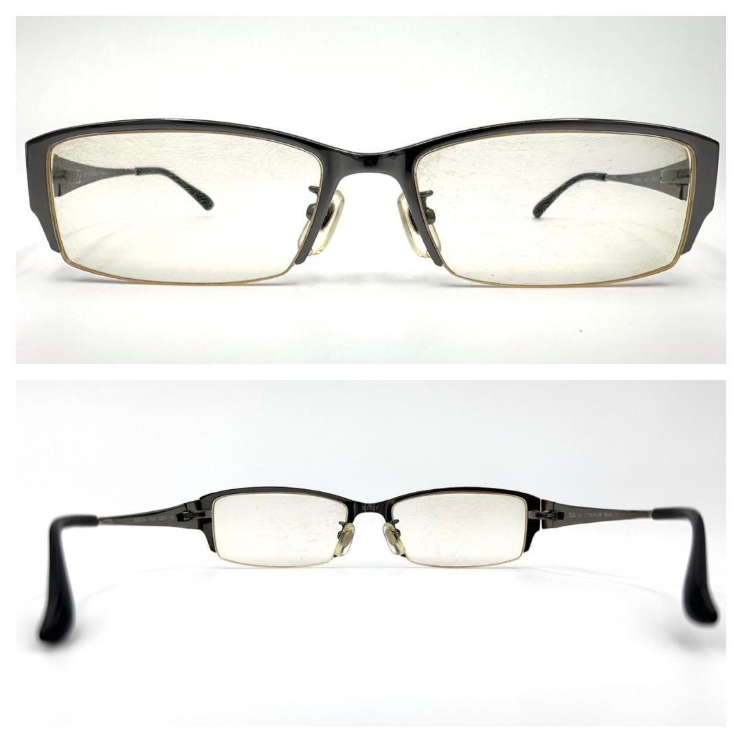 Ray-Ban レイバン メガネ 度入り RB8628 ハーフリム スクエア_画像2