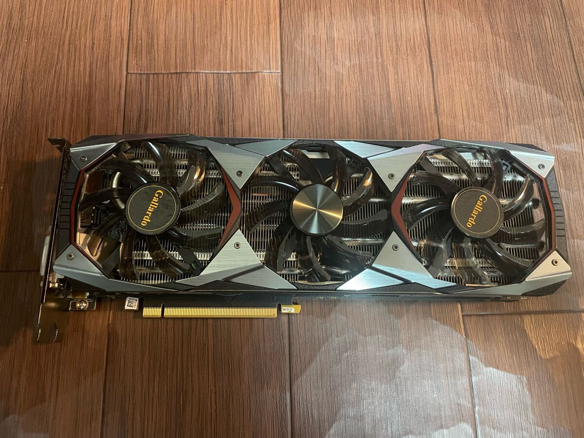 GeForce GTX 1080 Ti Gallardo 11GB グラフィックボード 動作 GeForce GTX 1080 Ti Gallardo 11GB グラフィックボード 動作