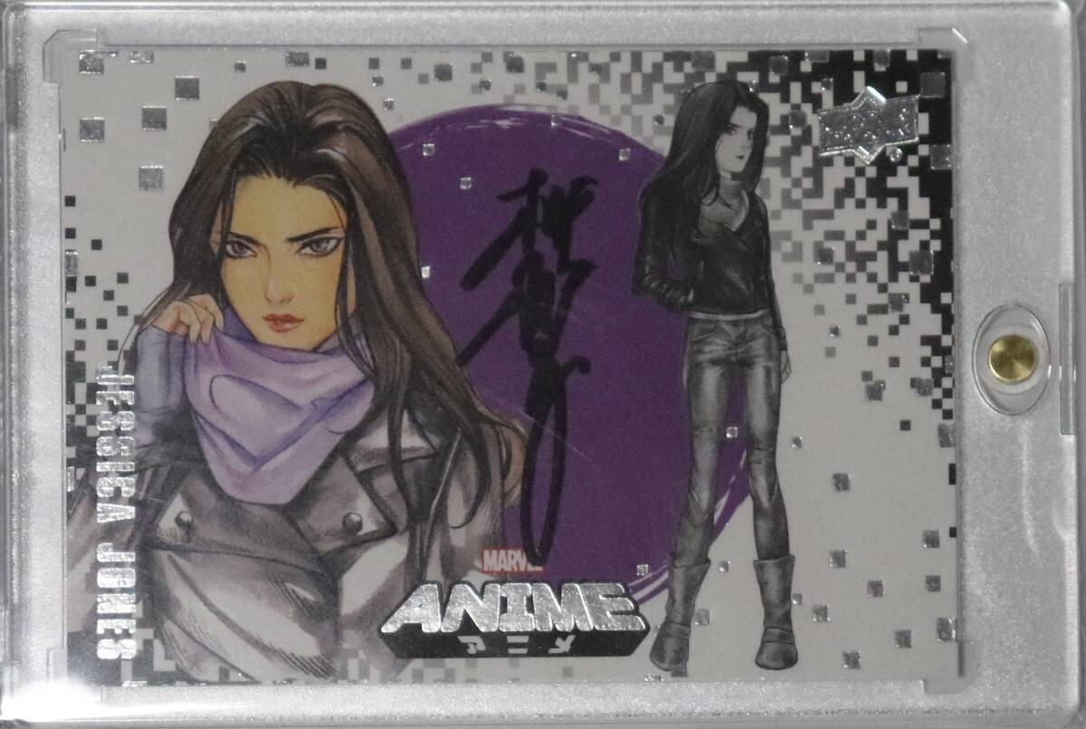 [ персик Momoko ] автограф автограф карта 2020 Upper Deck Marvel Anime Jessica Jonesma-veru аниме je олень * Jones 
