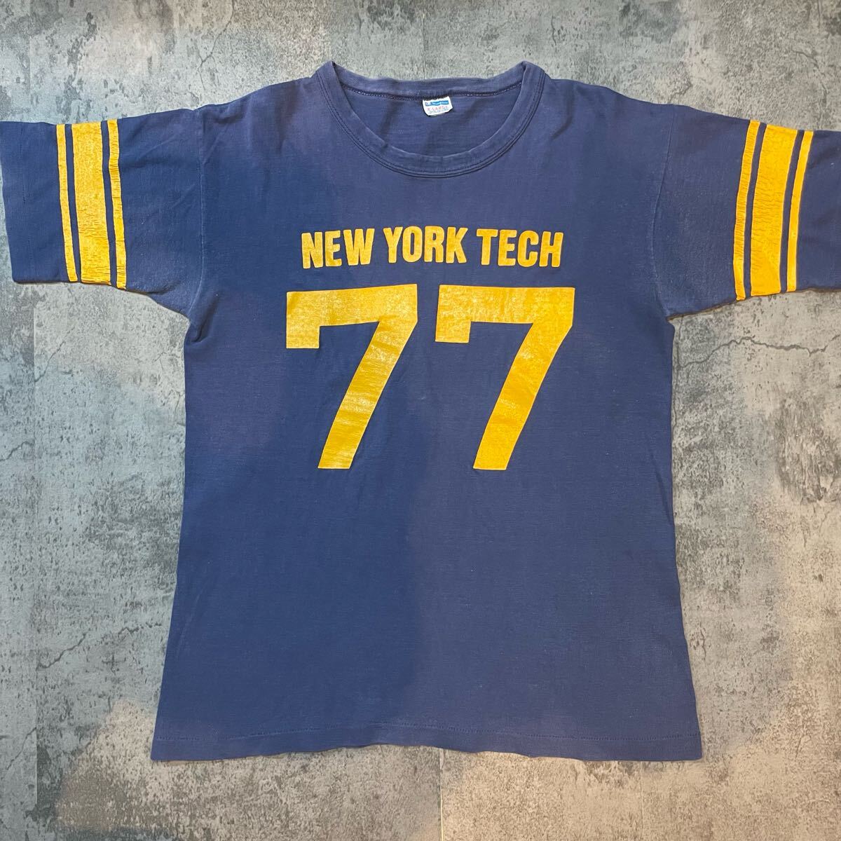 超スペシャル 半袖 WIN フットボールT サイズ 70s バータグ 超スペシャル 半袖 WIN フットボールT サイズ 70s バータグ
