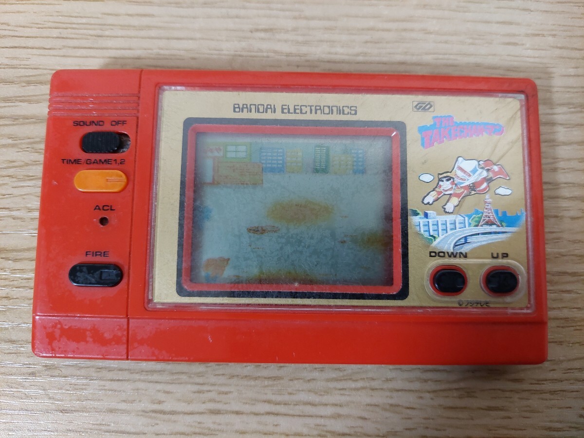 昭和レトロ バンダイ ゲームウォッチ THE TAKECHANマン(ゲーム 昭和レトロ バンダイ ゲームウォッチ THE TAKECHANマン(ゲーム