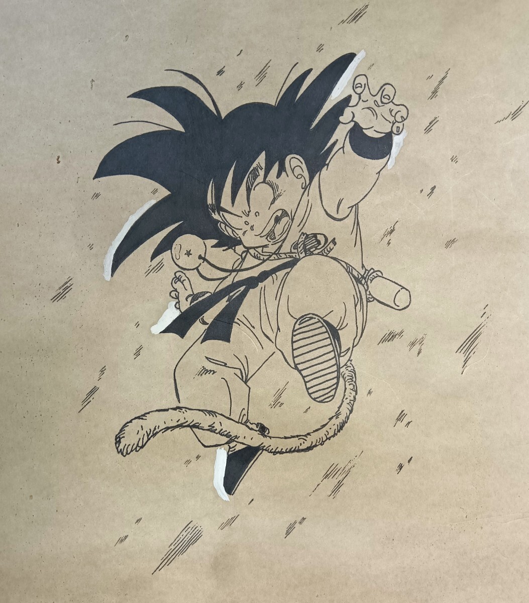 彩美】手描き保証/ドラゴンボール 鳥山明 手描き原稿 原画 模写 彩美】手描き保証/ドラゴンボール 鳥山明 手描き原稿 原画 模写