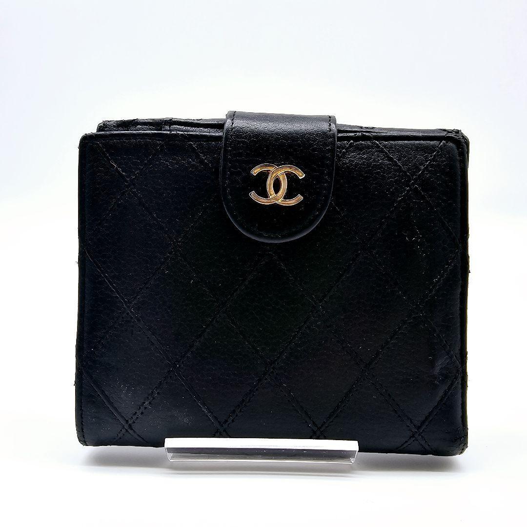 人気】CHANEL シャネル ビコローレ ココマーク 折り財布 Wホック 人気】CHANEL シャネル ビコローレ ココマーク 折り財布 Wホック