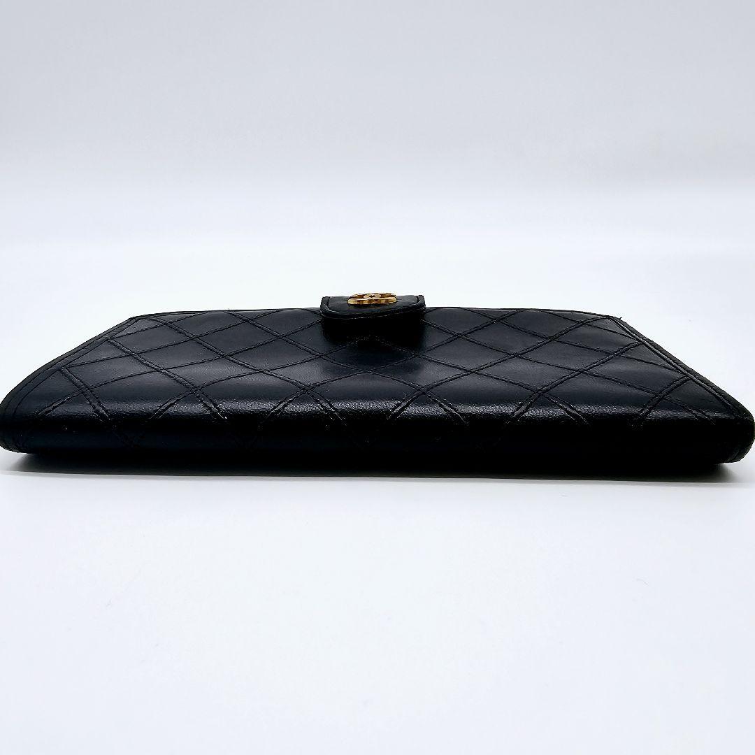 美品】CHANEL シャネル 長財布 ビコローレ がま口 ココマーク 美品】CHANEL シャネル 長財布 ビコローレ がま口 ココマーク