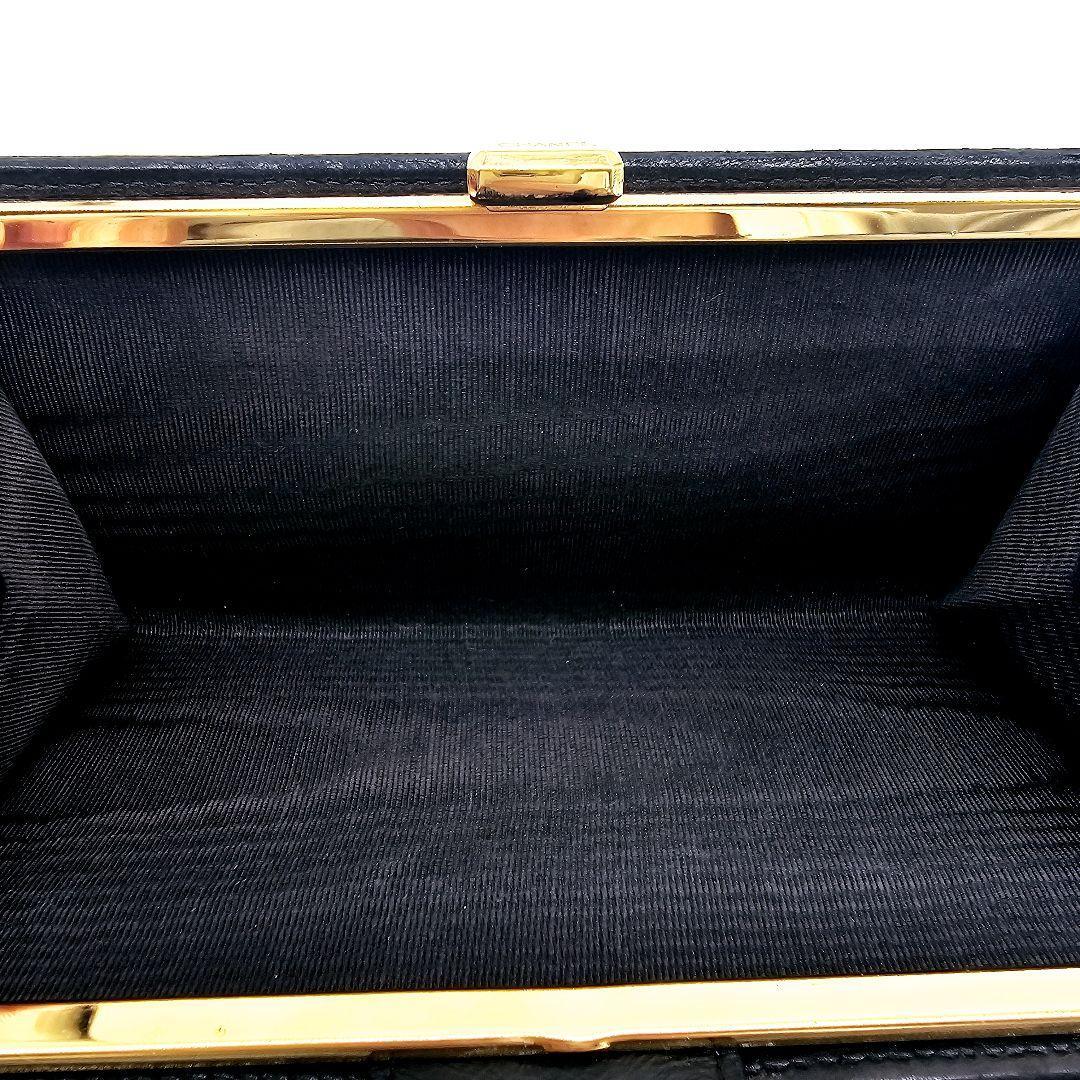 美品】CHANEL シャネル 長財布 ビコローレ がま口 ココマーク 美品】CHANEL シャネル 長財布 ビコローレ がま口 ココマーク