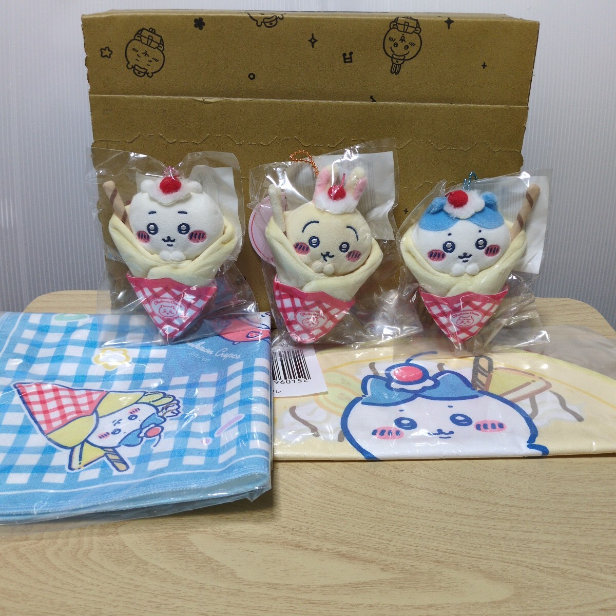 未開封品】ちいかわ クレープくじ C賞 クレープになっちゃった 未開封品】ちいかわ クレープくじ C賞 クレープになっちゃった
