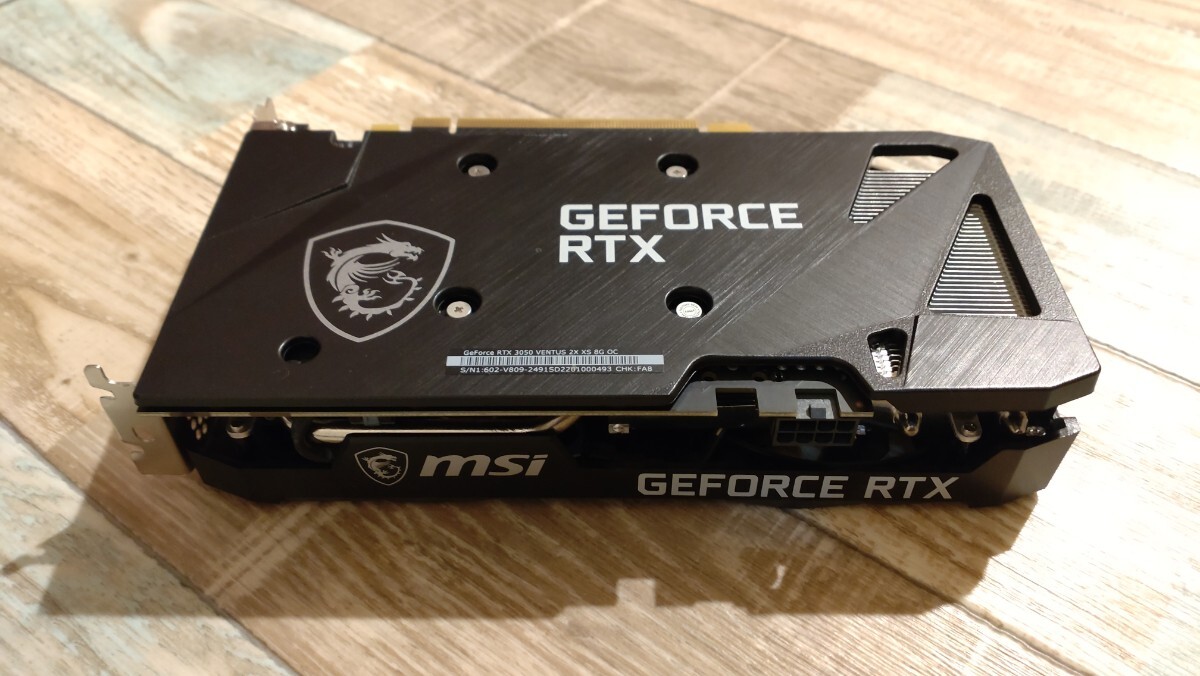 NVIDIA msi GeForce rtx3050 ventus 2x xs 8g oc グラフィック NVIDIA msi GeForce rtx3050 ventus 2x xs 8g oc グラフィック
