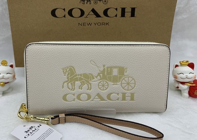 コーチ 財布 COACH 長財布 ホース アンド キャリッジ 馬車柄 コーチ 財布 COACH 長財布 ホース アンド キャリッジ 馬車柄