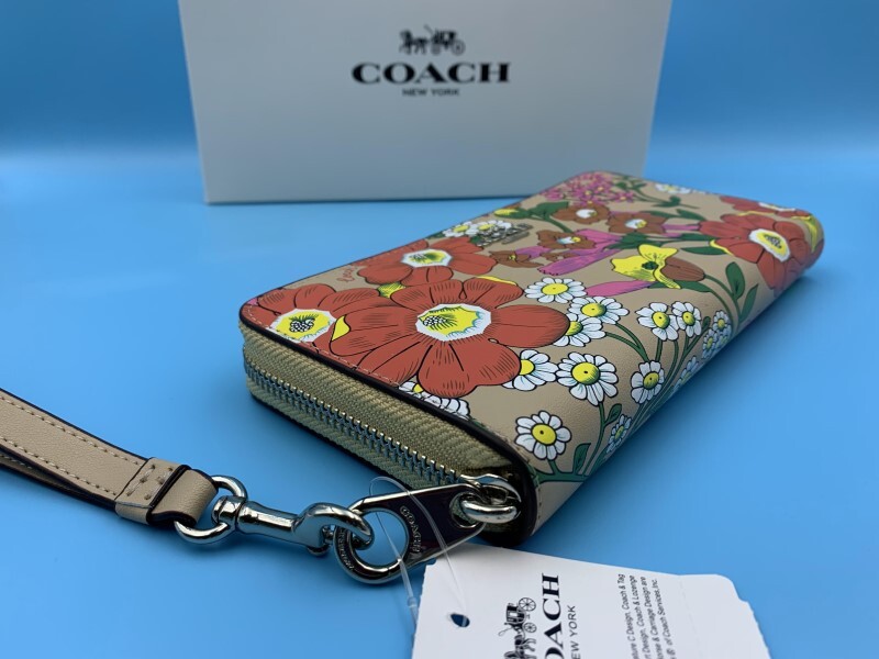 コーチ 財布 COACH 長財布 レディース ウォレット フローラル 花 コーチ 財布 COACH 長財布 レディース ウォレット フローラル 花