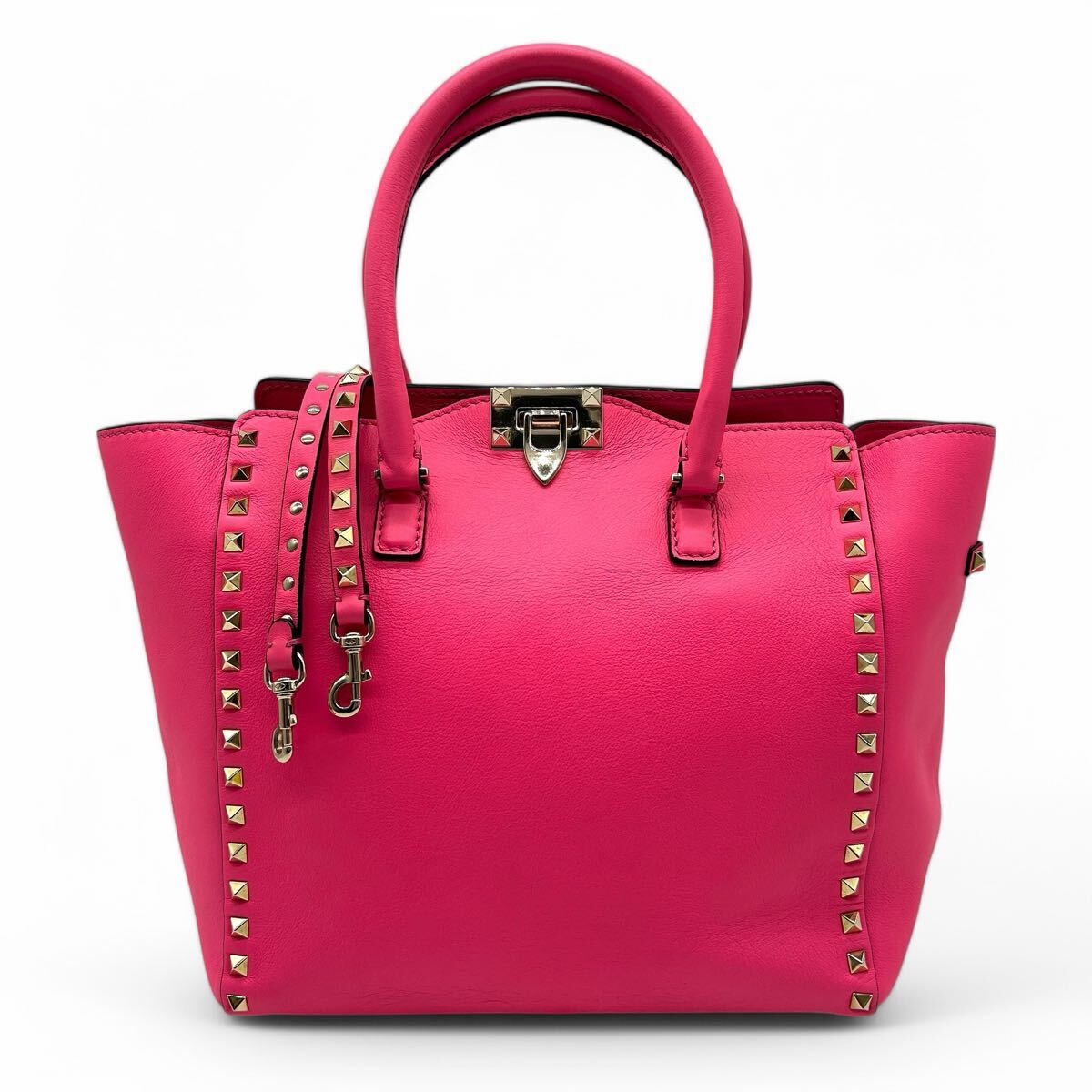 極美品 VALENTINO ヴァレンティノ 2way ハンドバッグ ショルダー 極美品 VALENTINO ヴァレンティノ 2way ハンドバッグ ショルダー