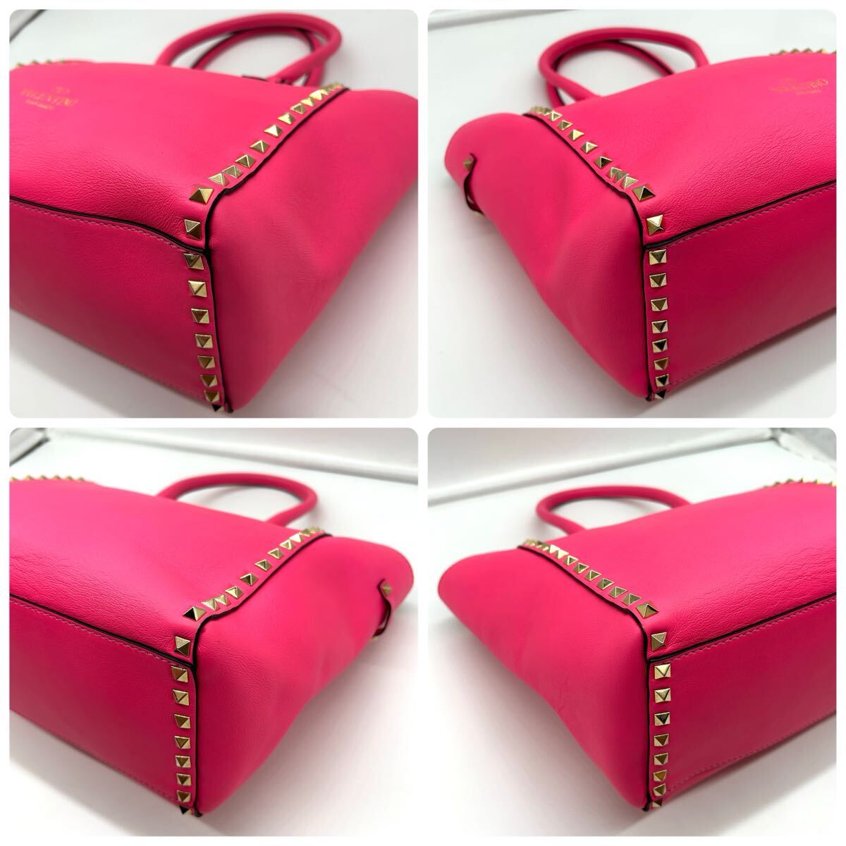 極美品 VALENTINO ヴァレンティノ 2way ハンドバッグ ショルダー 極美品 VALENTINO ヴァレンティノ 2way ハンドバッグ ショルダー
