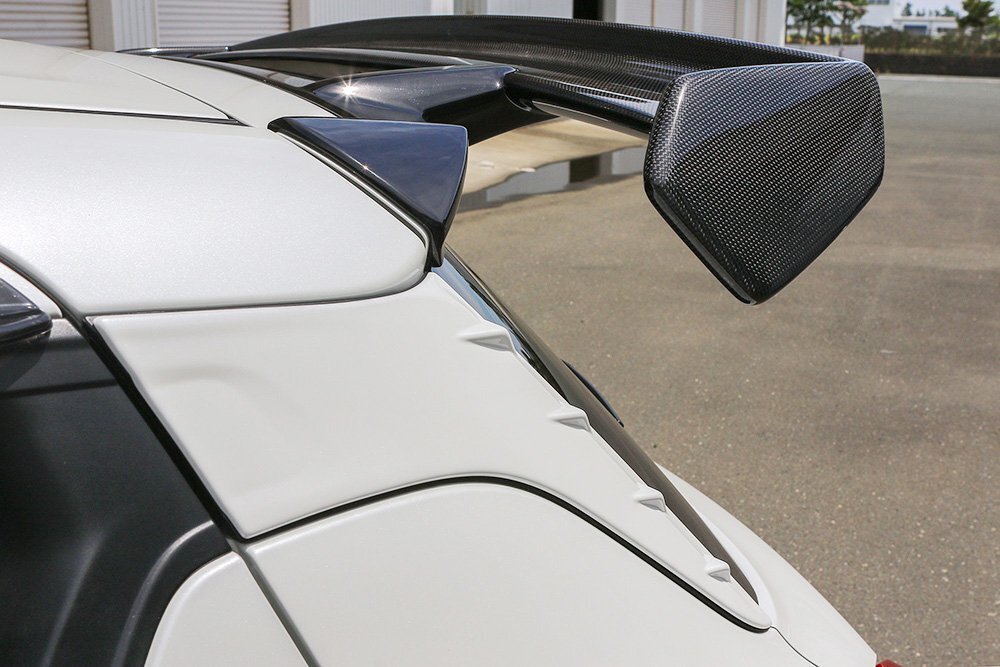 Monster Sport モンスタースポーツ Cピラーガーニッシュ ホワイト スイフト ZC53S ZD53S 17.01～ K12C NA+WA05A FF/4WD CVT