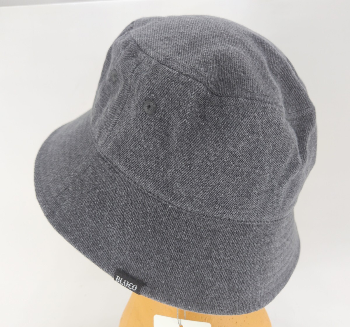 BLUCO WORK GARMENT/ブルコ153-62-007 DENIM BUCKET HAT -KICKY-カラー(BLK)新品.税込価格.送料無料._画像3