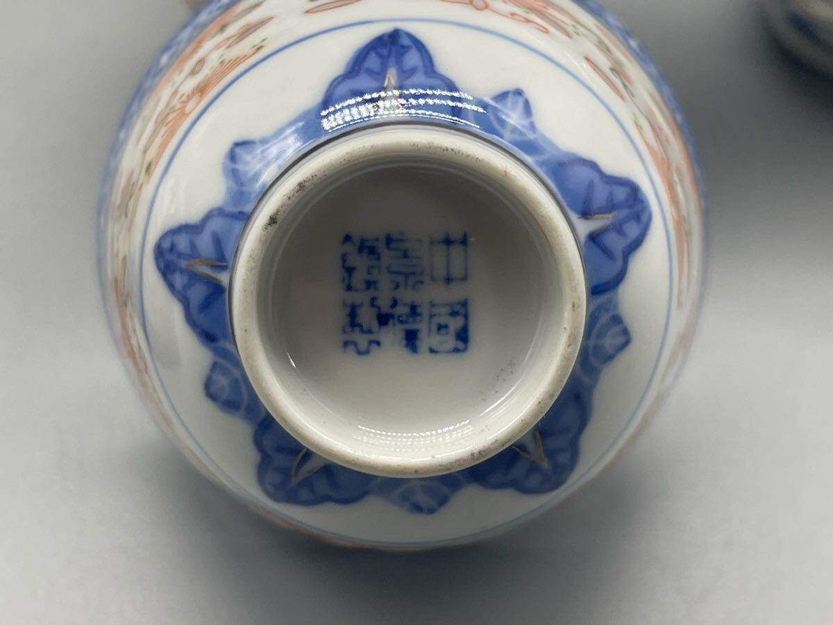 中国景徳鎮製☆六字在銘☆蛍手金線入り 染付 湯呑 煎茶道具 中国 中国景徳鎮製☆六字在銘☆蛍手金線入り 染付 湯呑 煎茶道具 中国