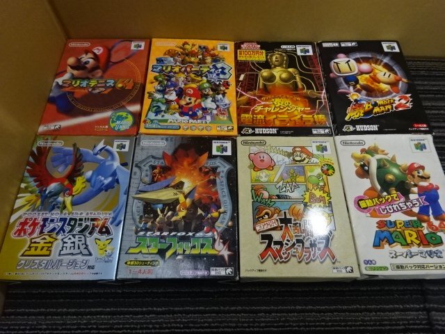 ☆ジャンク☆NITENDO 64 カセット 8本セット 任天堂 ☆ジャンク☆NITENDO 64 カセット 8本セット 任天堂