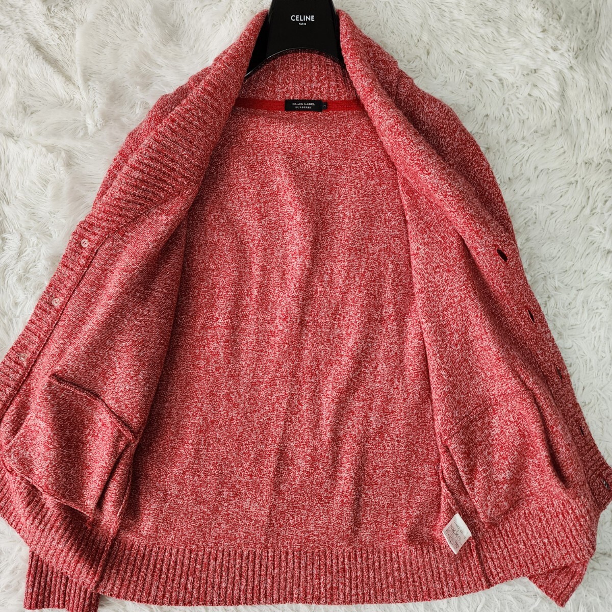 美品○バーバリーブラックレーベル ホース刺繍ロゴ ショール 美品○バーバリーブラックレーベル ホース刺繍ロゴ ショール