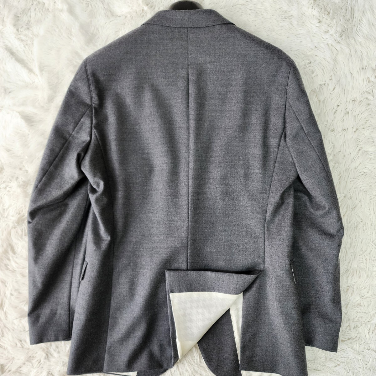 美品 L~XL相当 HUGO BOSS テーラードジャケット STRETCH 美品 L~XL相当 HUGO BOSS テーラードジャケット STRETCH