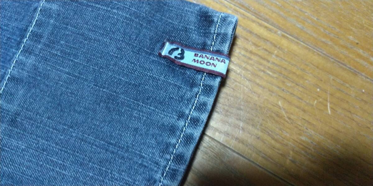 BANANA MOON バナナ ムーン ソフト デニム パンツ ジーパン ジーンズ オリジナル 刺繍 売切 キッズ 子供 ジュニア レア 希少 ブランド _画像3