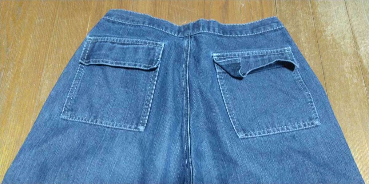 BANANA MOON バナナ ムーン ソフト デニム パンツ ジーパン ジーンズ オリジナル 刺繍 売切 キッズ 子供 ジュニア レア 希少 ブランド _画像8