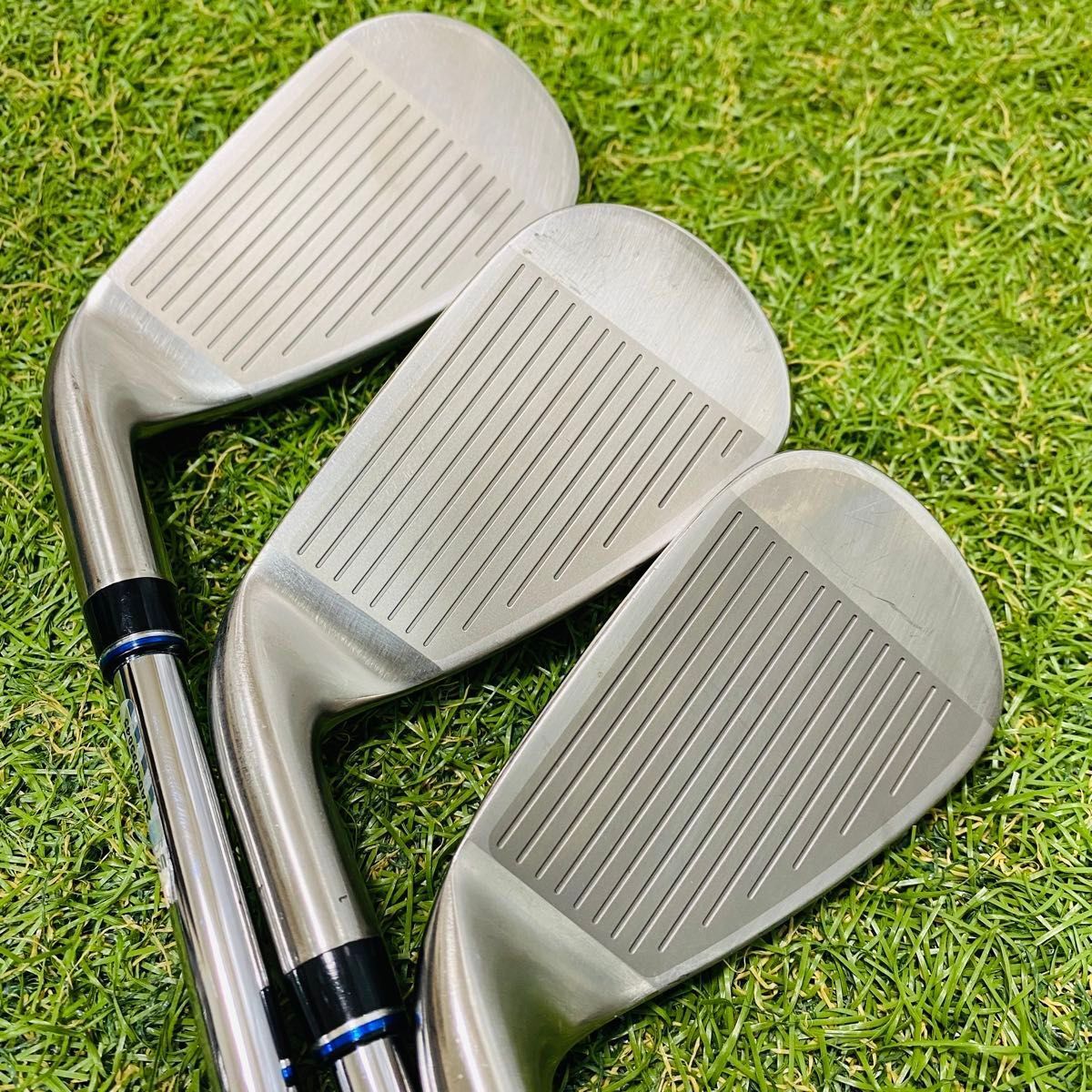 【良品】初心者推奨 DUNLOP XXIO CROSS2 ゼクシオクロス2 メンズアイアンセット 7本 N.S PRO 860GH スチール S かんたん_画像4