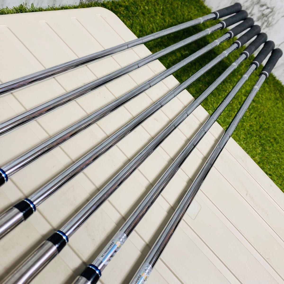 【良品】初心者推奨 DUNLOP XXIO CROSS2 ゼクシオクロス2 メンズアイアンセット 7本 N.S PRO 860GH スチール S かんたん_画像8