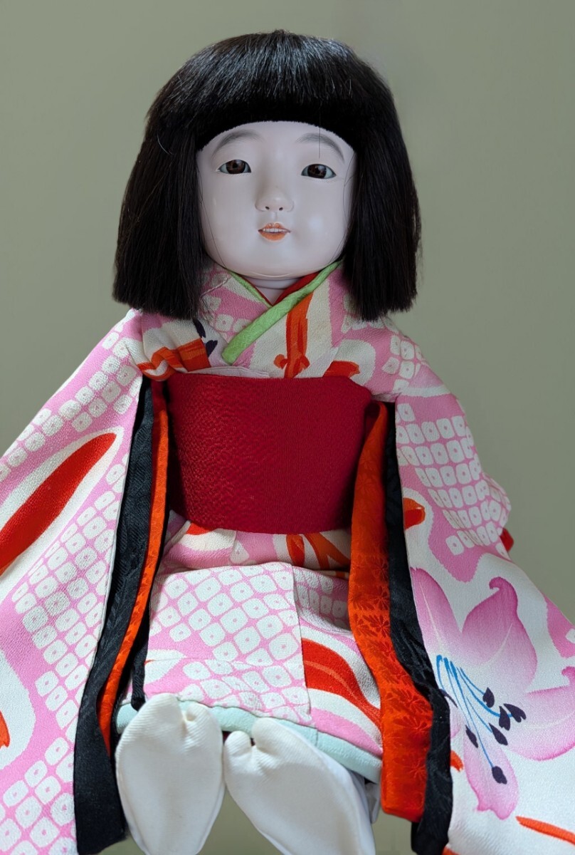 市松人形 伝統工芸士 松乾斎東光 歯のある子 市松人形 女の子 市松人形 伝統工芸士 松乾斎東光 歯のある子 市松人形 女の子
