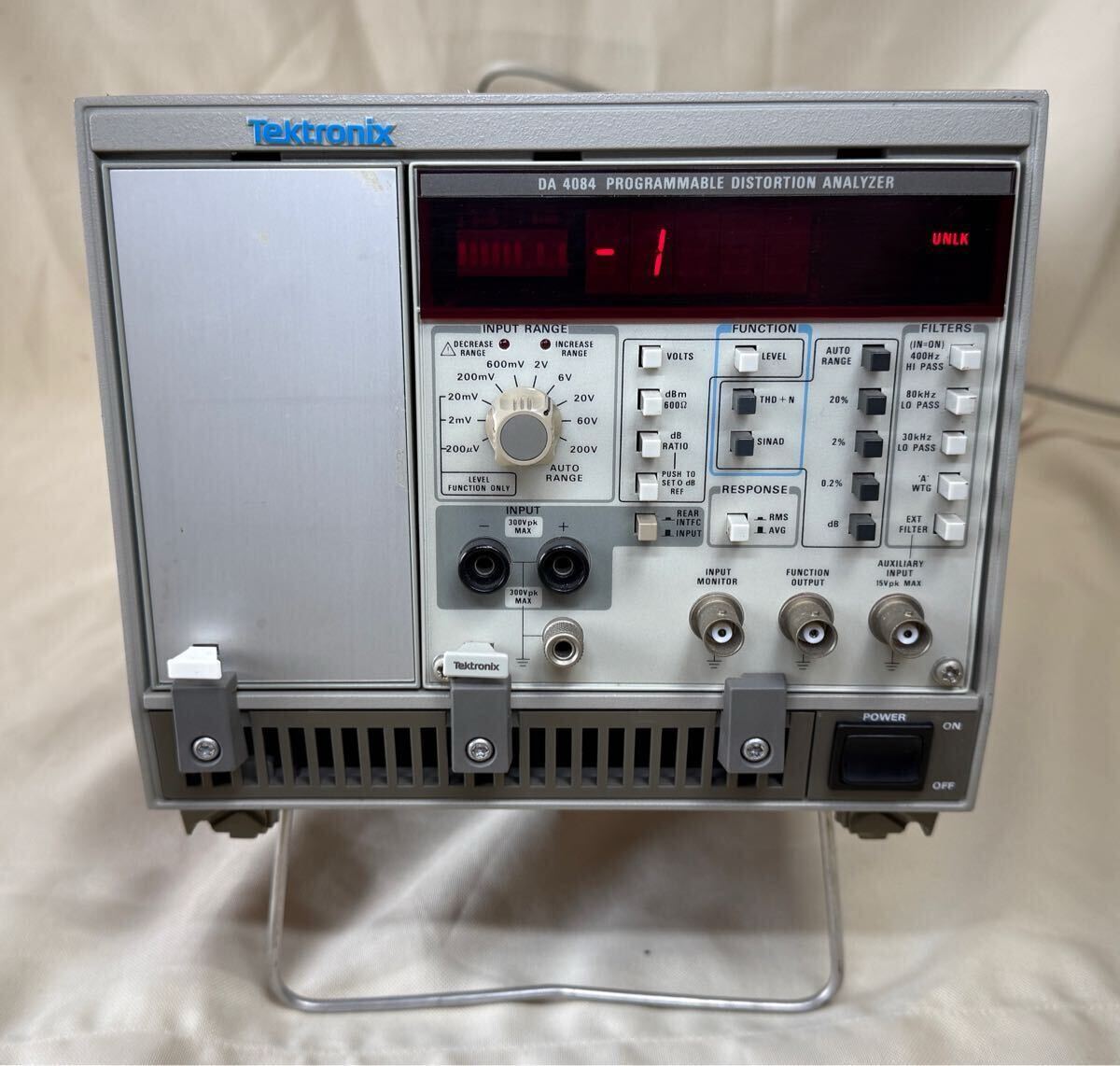 Tektronix DA 4084 PROGRAMMABLE DISTORTION ANALYZER テクトロニクス　アナライザー