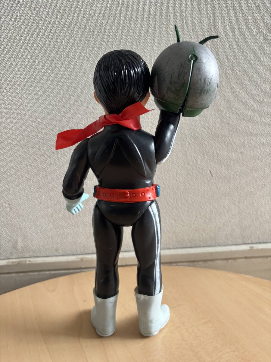 仮面ライダーソフビ 旧バンダイ バンザイマーク面取れ一本線 仮面ライダーソフビ 旧バンダイ バンザイマーク面取れ一本線