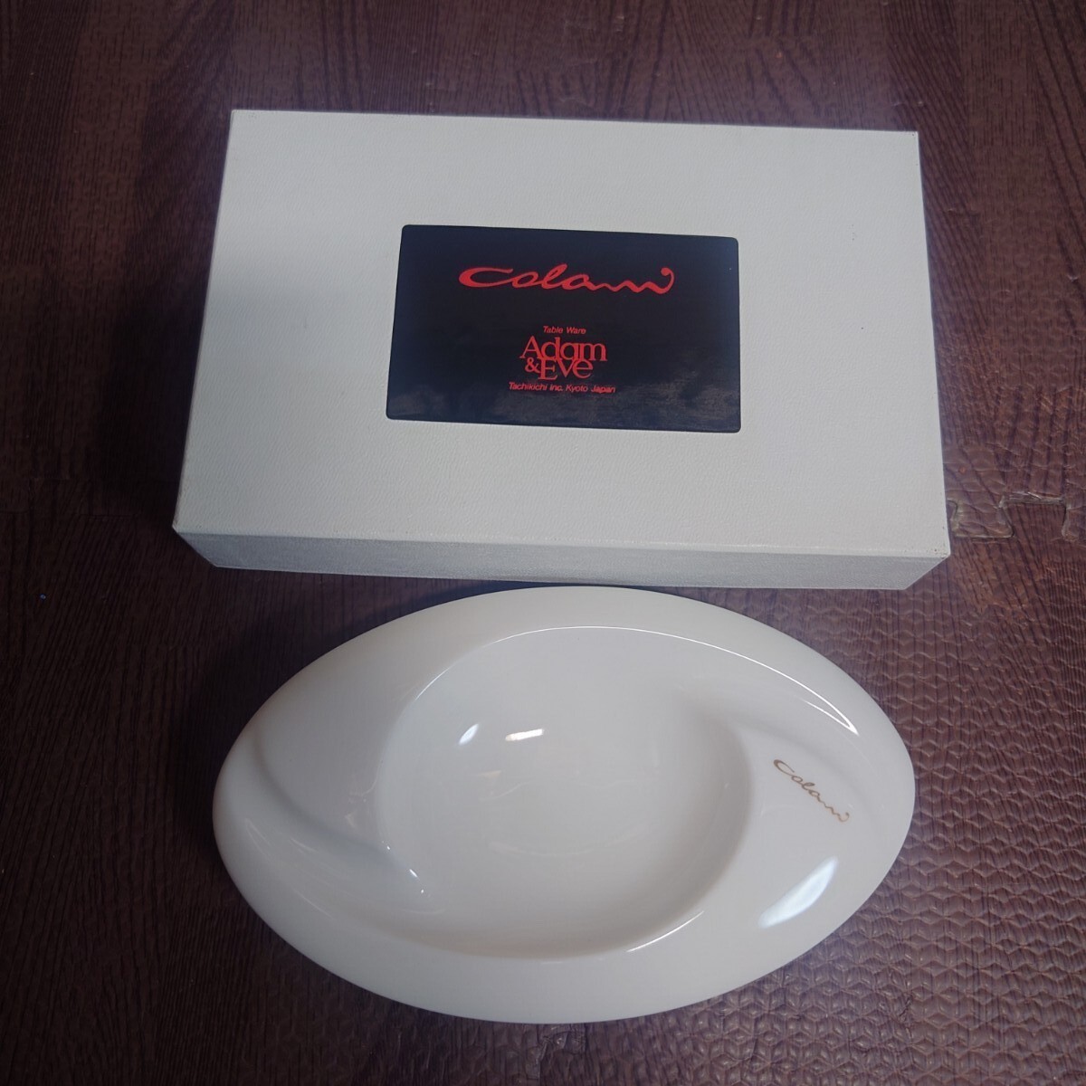 たち吉 アダム&イヴ COLANI ルイジ コラーニ オボⅡ 灰皿 たち吉 アダム&イヴ COLANI ルイジ コラーニ オボⅡ 灰皿