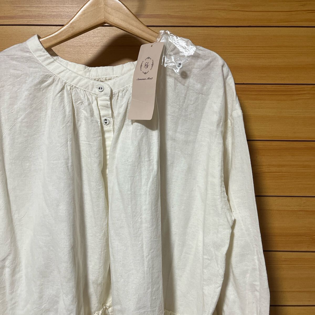 新品　タグ付　未使用　サマンサモスモス　samansa mos2 ブラウス