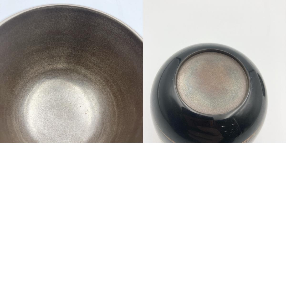 前端春斎 花筏蒔絵黒棗 内銀溜 茶道具 共箱 茶道具 y85-3565358 前端春斎 花筏蒔絵黒棗 内銀溜 茶道具 共箱 茶道具 y85-3565358