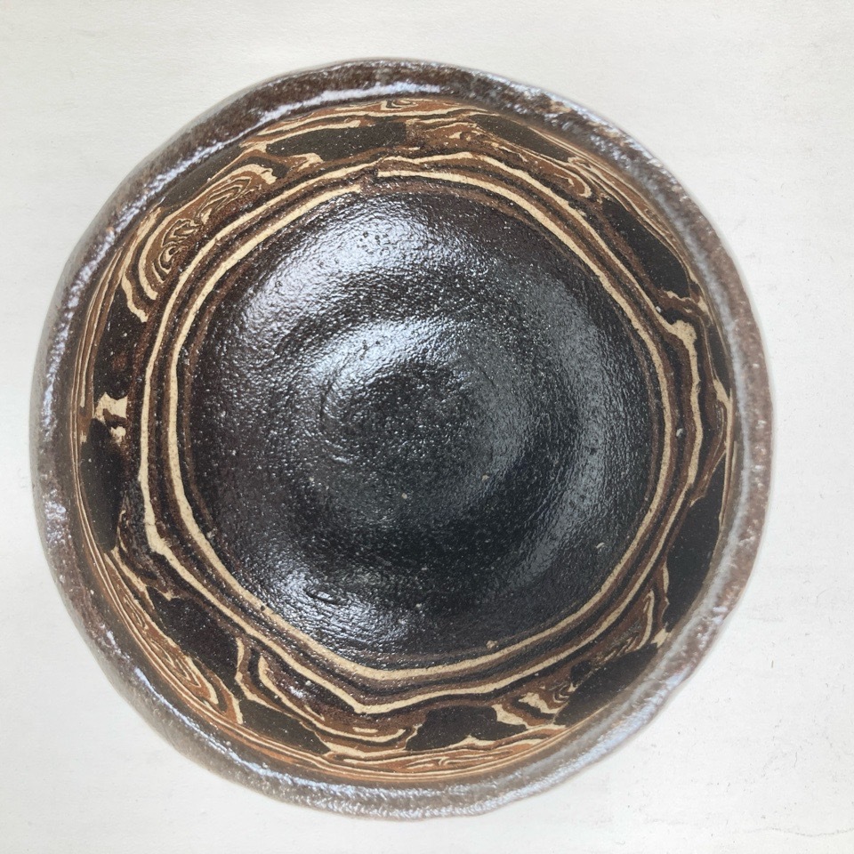 水野教雄 練込 茶碗 茶道具 水野双鶴 共箱 茶道具 y14-3663974 水野教雄 練込 茶碗 茶道具 水野双鶴 共箱 茶道具 y14-3663974